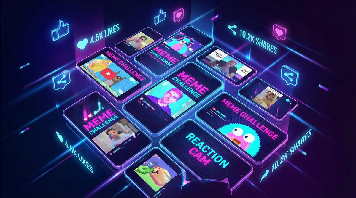 糖心tv 热梗挑战活动 - 用户二次创作展示